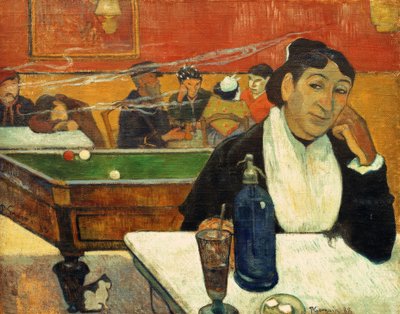 In the Cafe by Paul Gauguin